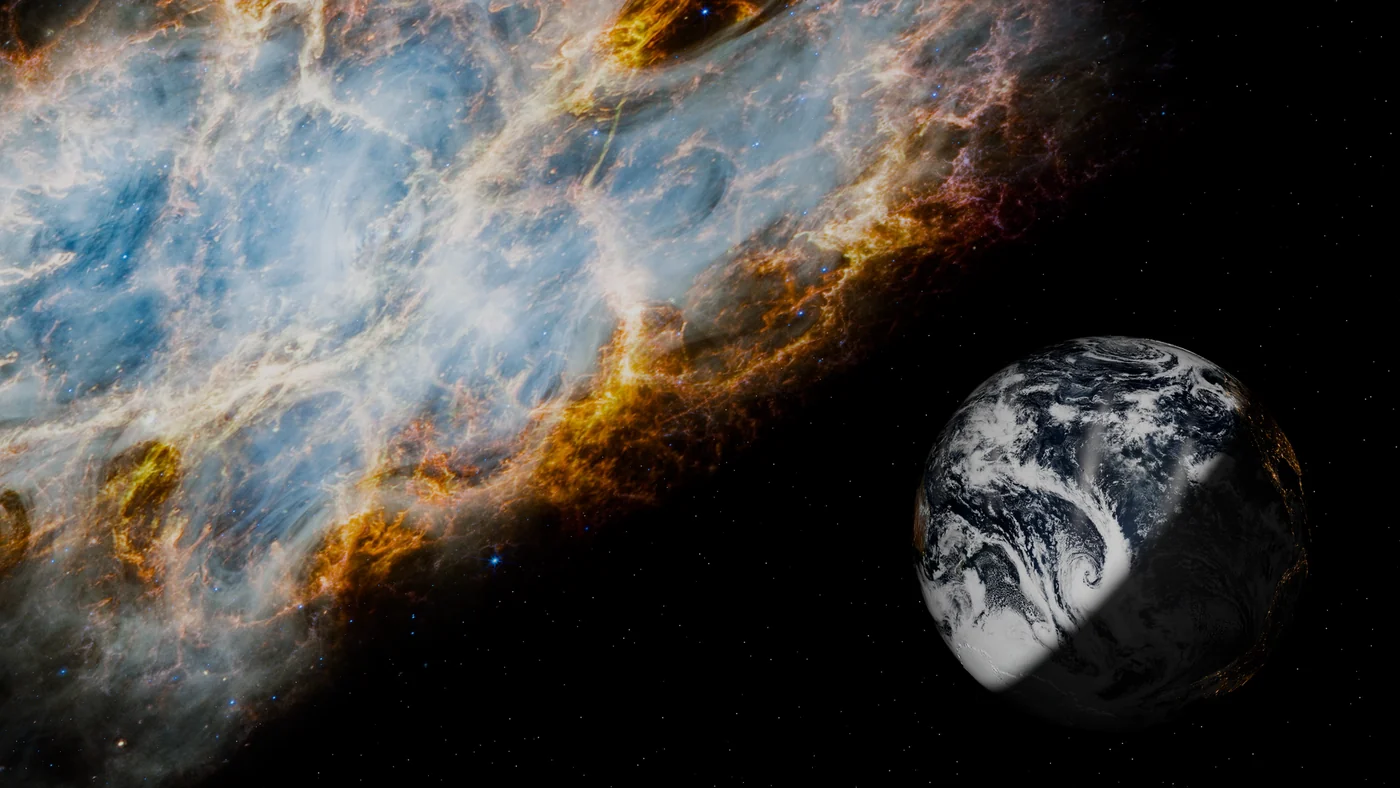 Earth cinematic wallpaper from Lucubrare